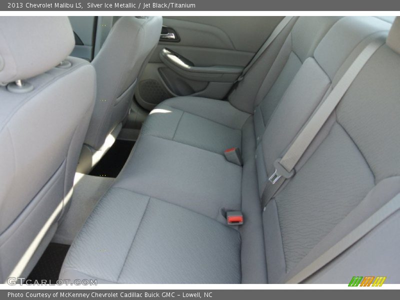 Silver Ice Metallic / Jet Black/Titanium 2013 Chevrolet Malibu LS