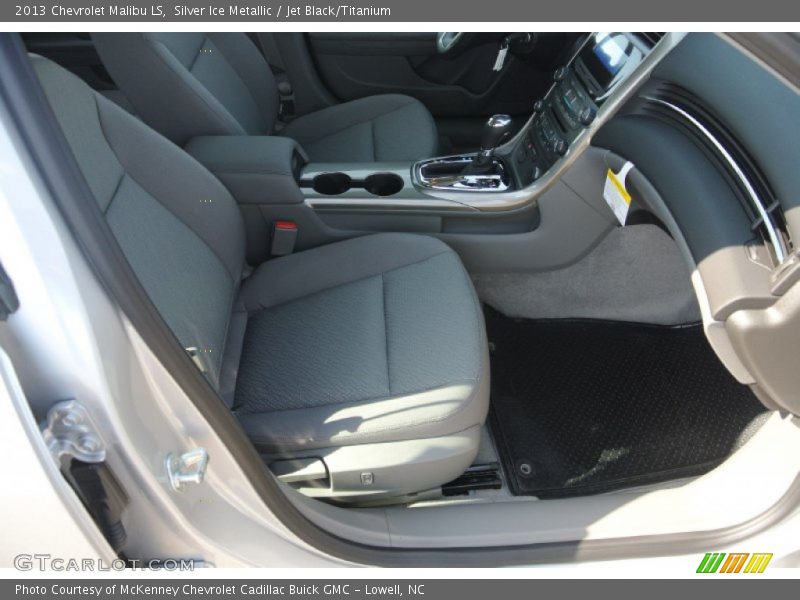 Silver Ice Metallic / Jet Black/Titanium 2013 Chevrolet Malibu LS