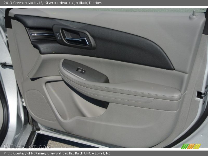 Silver Ice Metallic / Jet Black/Titanium 2013 Chevrolet Malibu LS