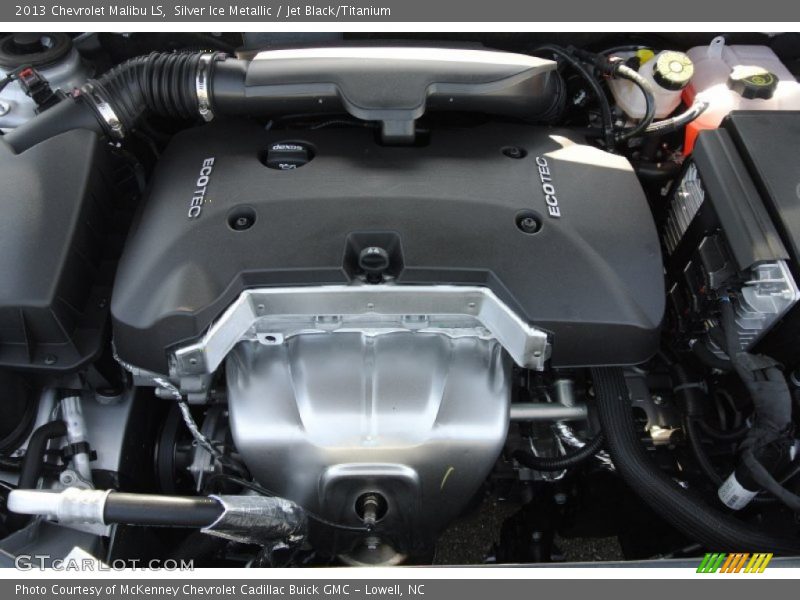Silver Ice Metallic / Jet Black/Titanium 2013 Chevrolet Malibu LS