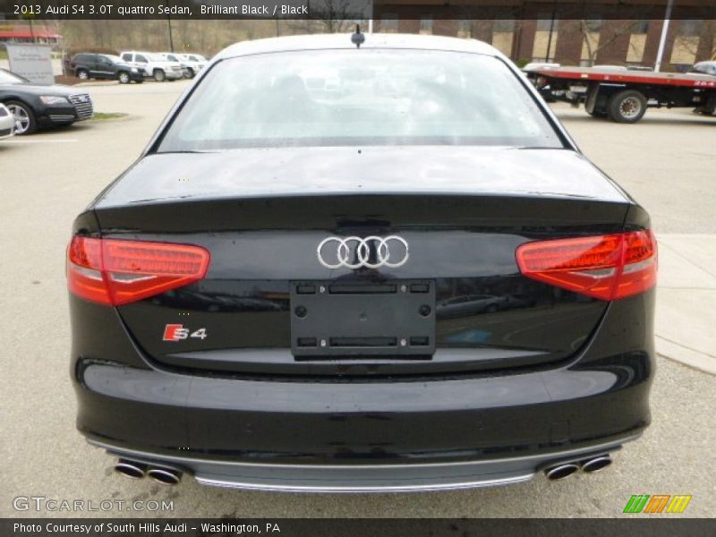 Brilliant Black / Black 2013 Audi S4 3.0T quattro Sedan