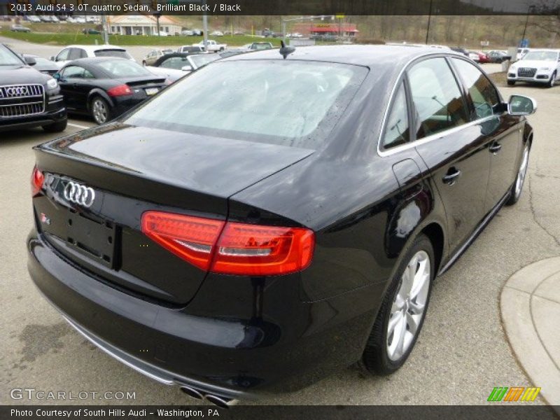 Brilliant Black / Black 2013 Audi S4 3.0T quattro Sedan