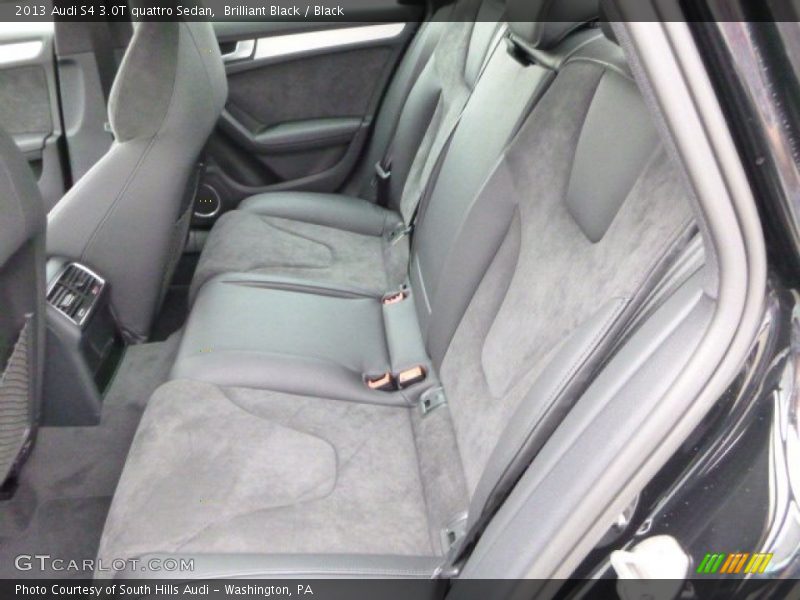 Rear Seat of 2013 S4 3.0T quattro Sedan