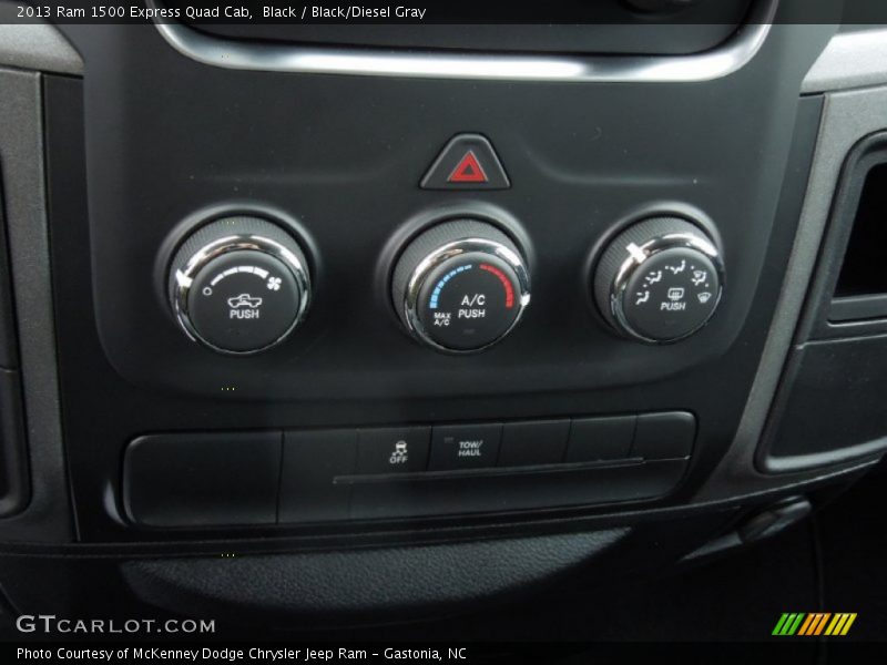 Controls of 2013 1500 Express Quad Cab