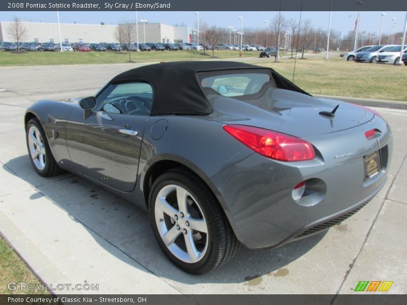 Sly Gray / Ebony/Sand 2008 Pontiac Solstice Roadster