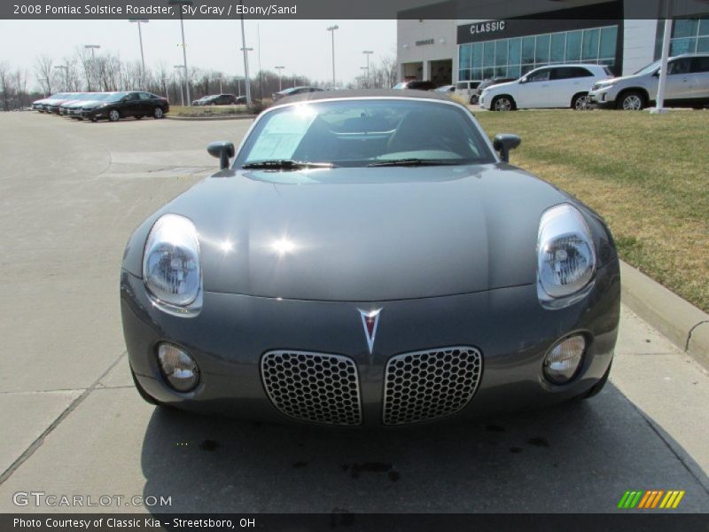 Sly Gray / Ebony/Sand 2008 Pontiac Solstice Roadster