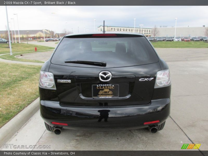Brilliant Black / Black 2009 Mazda CX-7 Sport