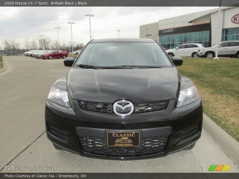 Brilliant Black / Black 2009 Mazda CX-7 Sport