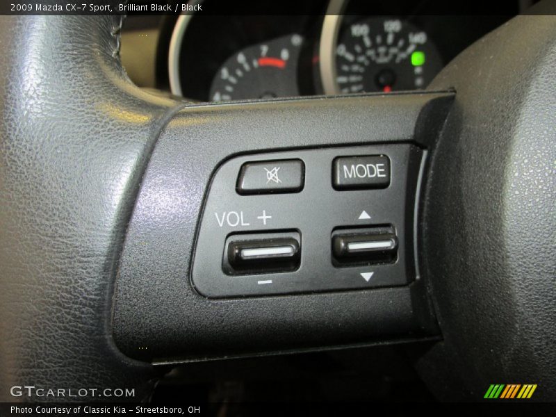 Brilliant Black / Black 2009 Mazda CX-7 Sport