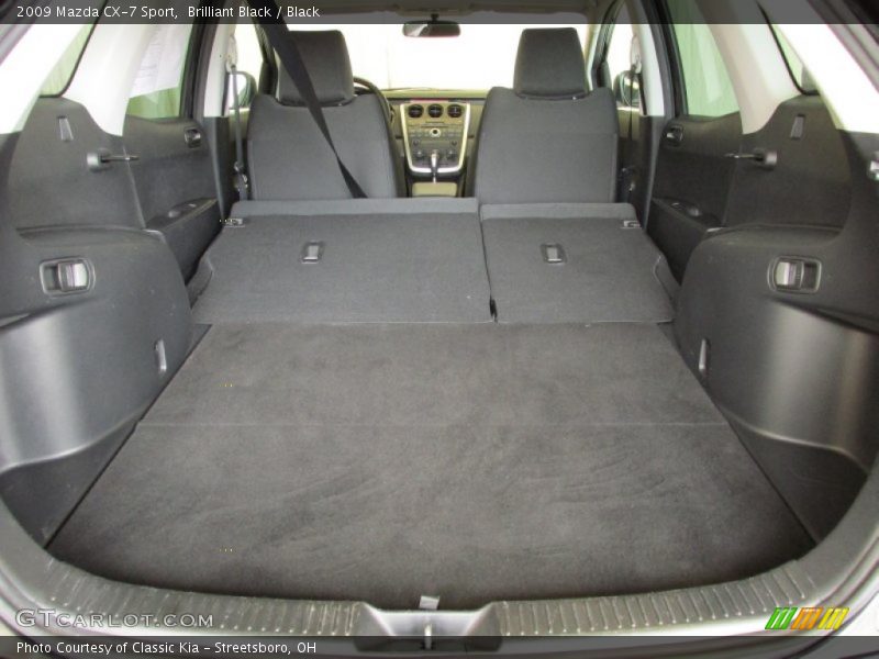 Brilliant Black / Black 2009 Mazda CX-7 Sport