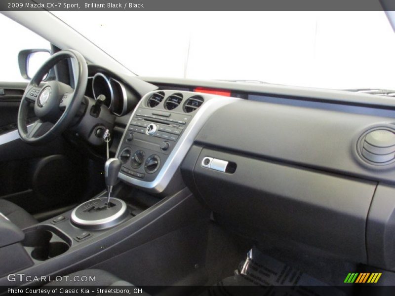 Brilliant Black / Black 2009 Mazda CX-7 Sport