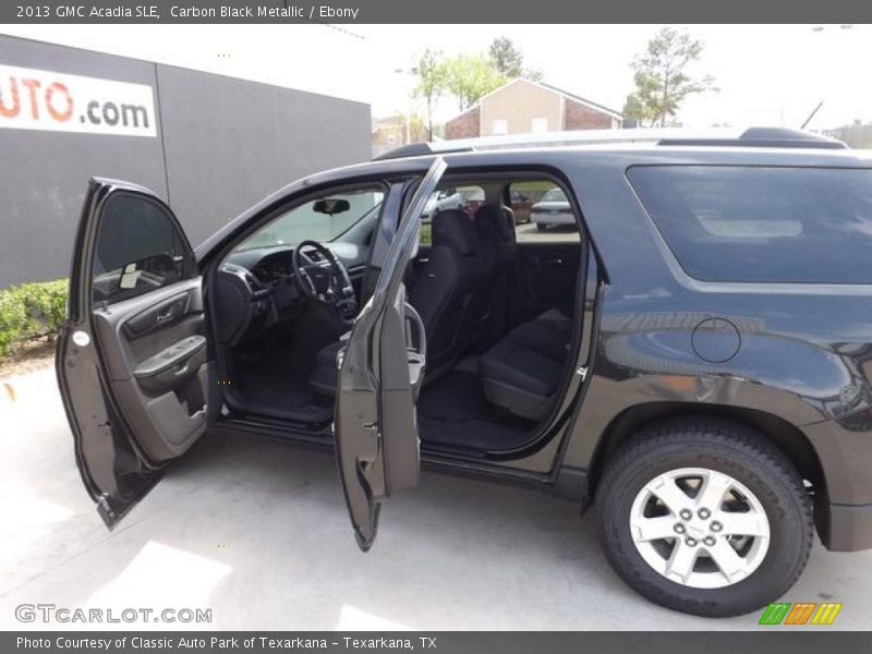 Carbon Black Metallic / Ebony 2013 GMC Acadia SLE
