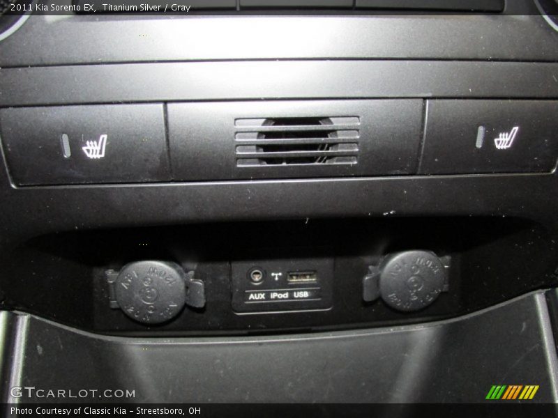 Titanium Silver / Gray 2011 Kia Sorento EX