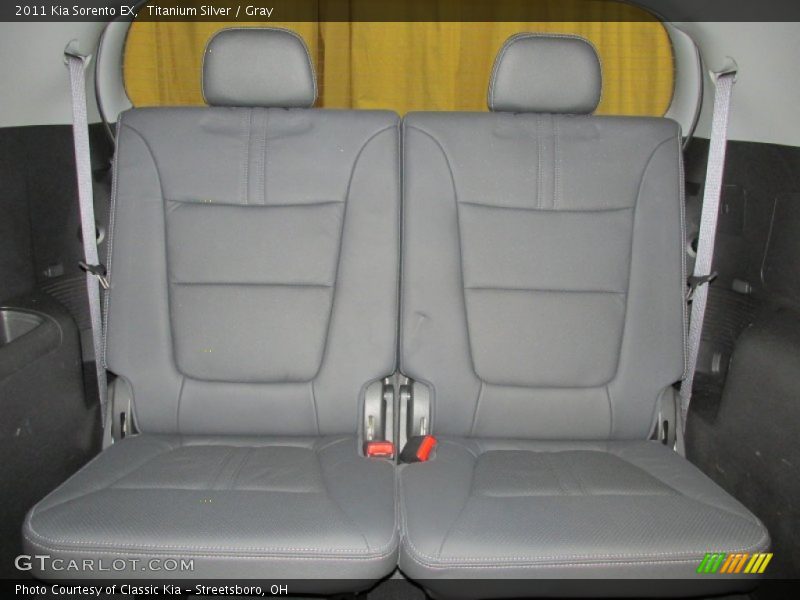 Rear Seat of 2011 Sorento EX