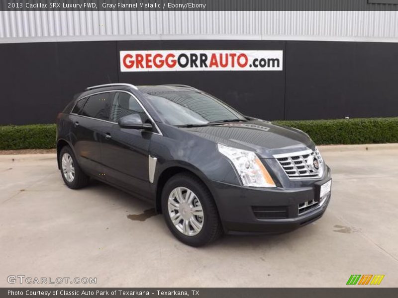 Gray Flannel Metallic / Ebony/Ebony 2013 Cadillac SRX Luxury FWD