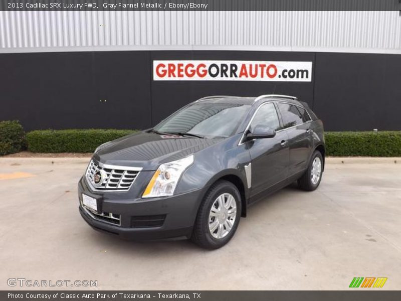 Gray Flannel Metallic / Ebony/Ebony 2013 Cadillac SRX Luxury FWD