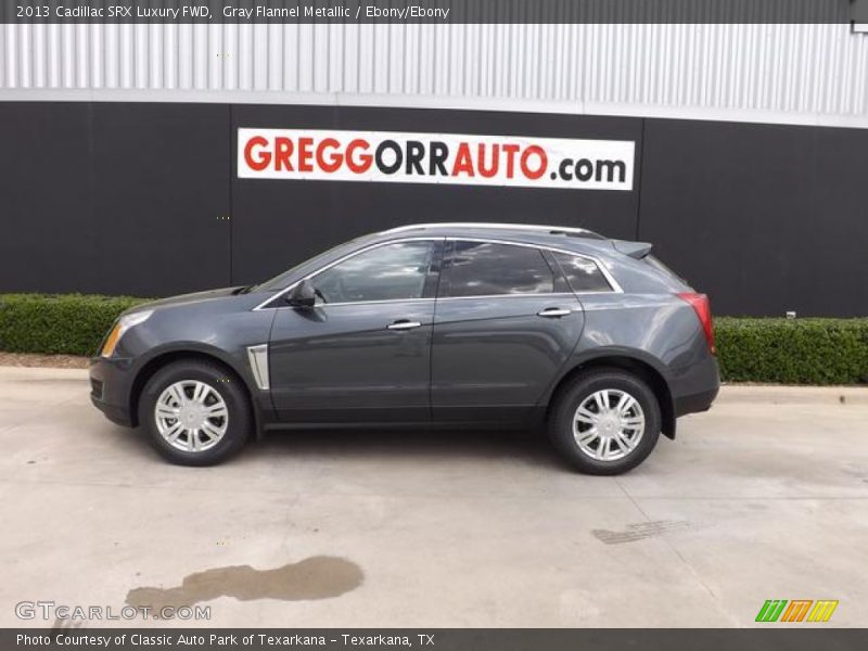 Gray Flannel Metallic / Ebony/Ebony 2013 Cadillac SRX Luxury FWD