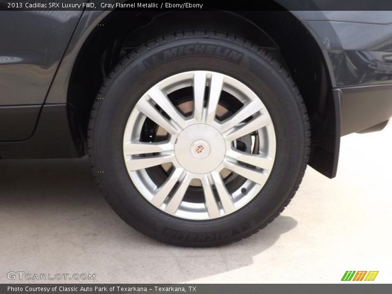 Gray Flannel Metallic / Ebony/Ebony 2013 Cadillac SRX Luxury FWD