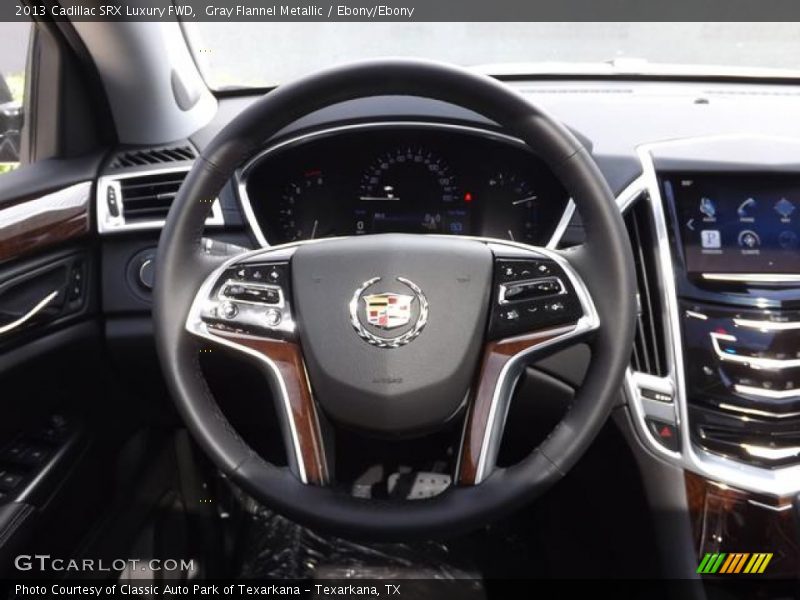 Gray Flannel Metallic / Ebony/Ebony 2013 Cadillac SRX Luxury FWD