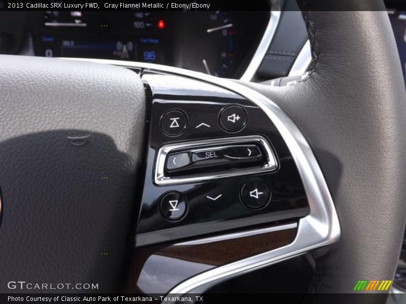 Gray Flannel Metallic / Ebony/Ebony 2013 Cadillac SRX Luxury FWD