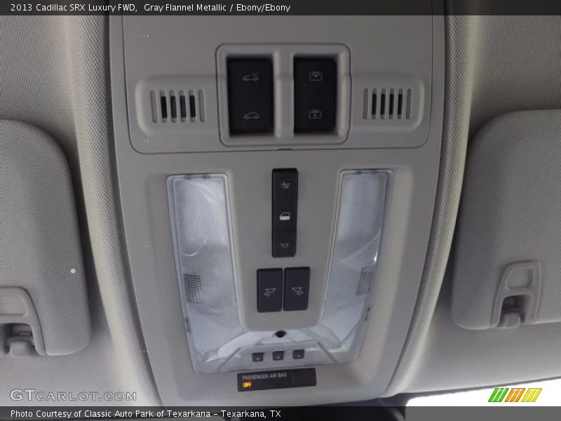 Gray Flannel Metallic / Ebony/Ebony 2013 Cadillac SRX Luxury FWD