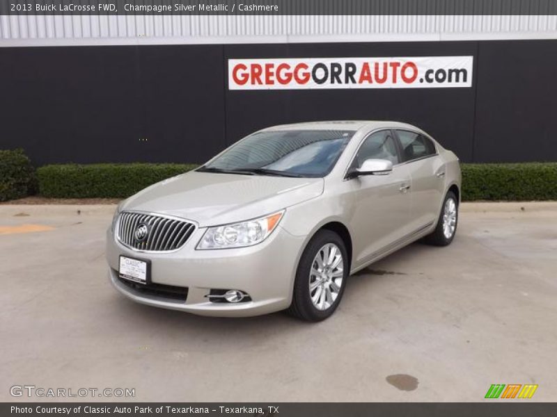 Champagne Silver Metallic / Cashmere 2013 Buick LaCrosse FWD