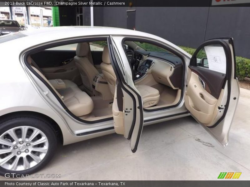 Champagne Silver Metallic / Cashmere 2013 Buick LaCrosse FWD