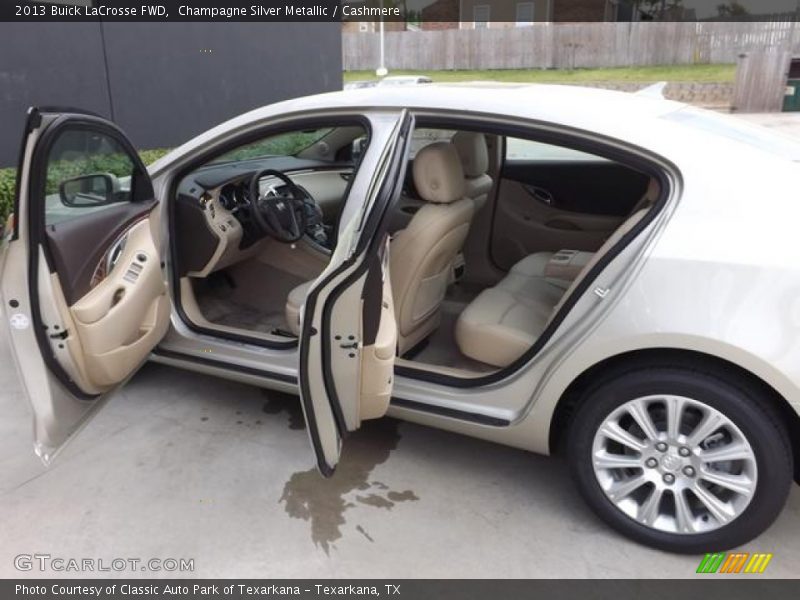 Champagne Silver Metallic / Cashmere 2013 Buick LaCrosse FWD