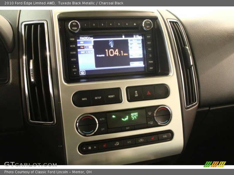 Tuxedo Black Metallic / Charcoal Black 2010 Ford Edge Limited AWD