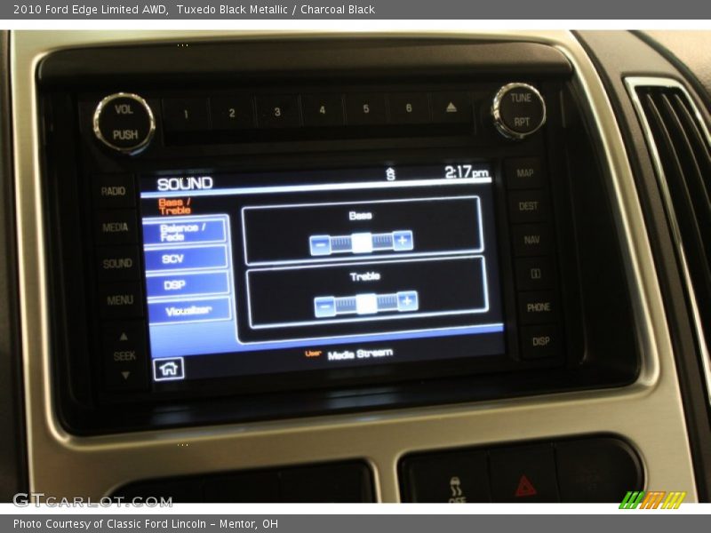 Tuxedo Black Metallic / Charcoal Black 2010 Ford Edge Limited AWD