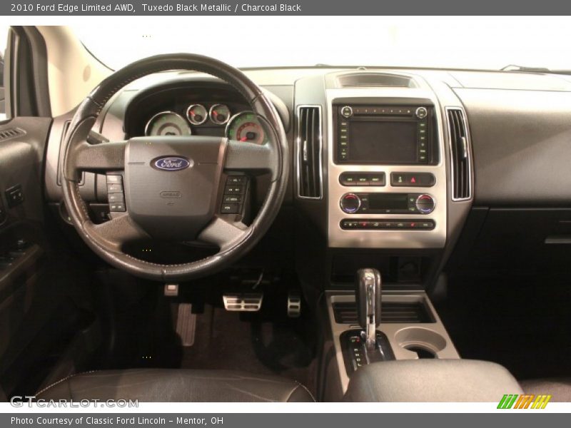 Tuxedo Black Metallic / Charcoal Black 2010 Ford Edge Limited AWD