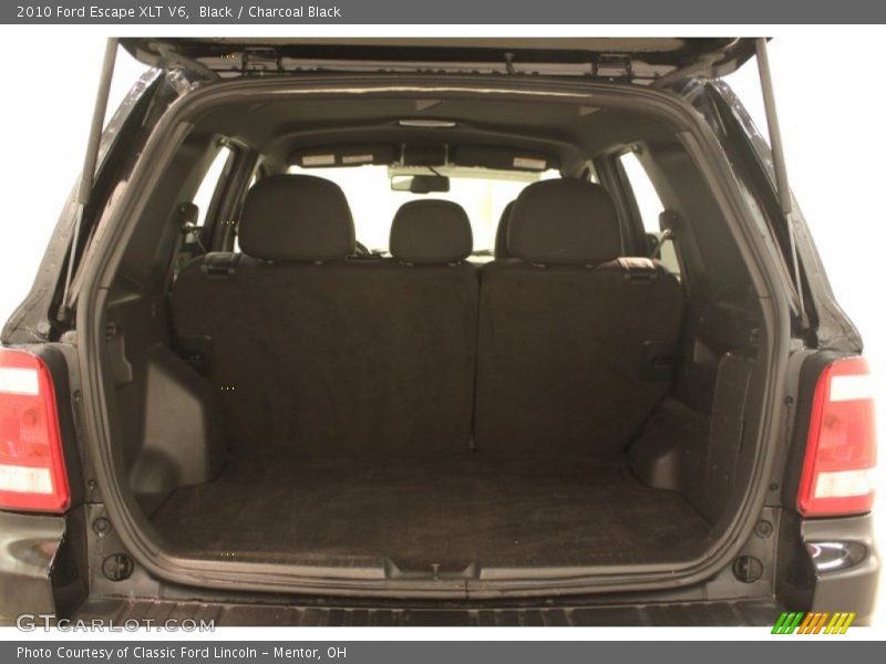 Black / Charcoal Black 2010 Ford Escape XLT V6