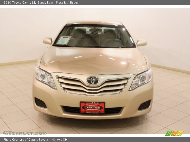 Sandy Beach Metallic / Bisque 2010 Toyota Camry LE