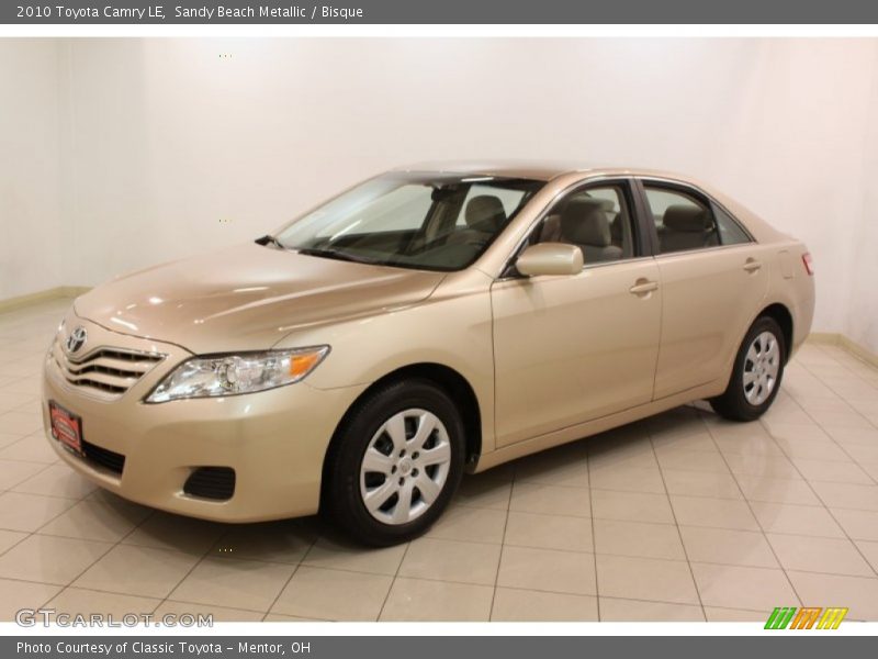 Sandy Beach Metallic / Bisque 2010 Toyota Camry LE