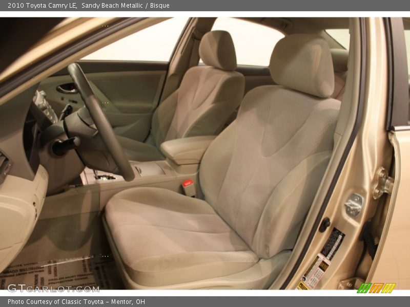  2010 Camry LE Bisque Interior