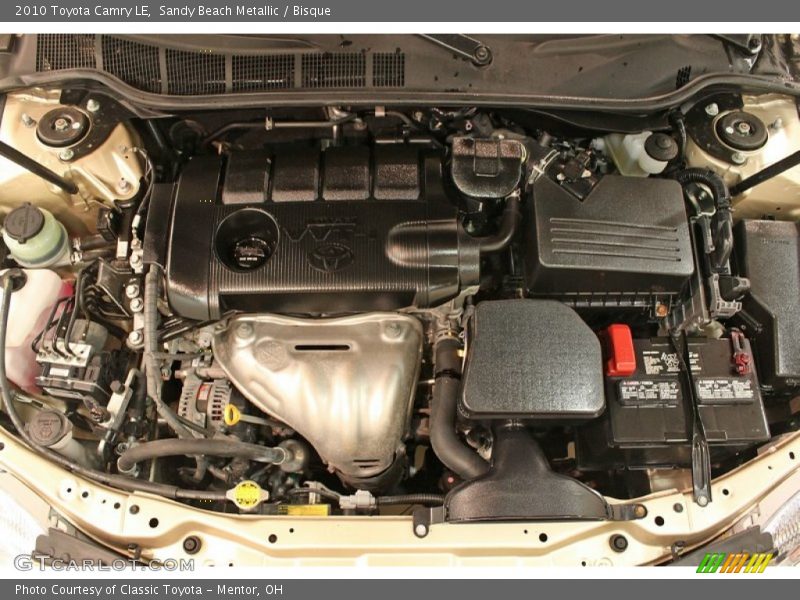 Sandy Beach Metallic / Bisque 2010 Toyota Camry LE