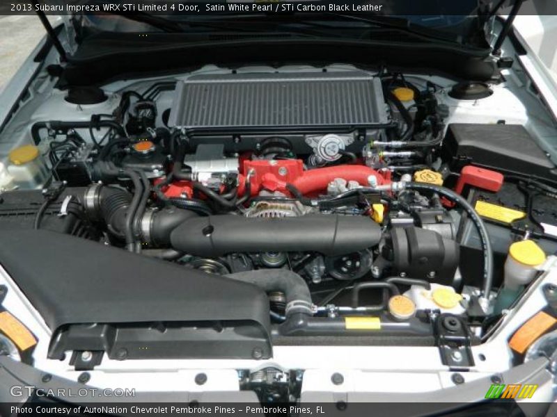  2013 Impreza WRX STi Limited 4 Door Engine - 2.5 Liter STi Turbocharged DOHC 16-Valve DAVCS Flat 4 Cylinder