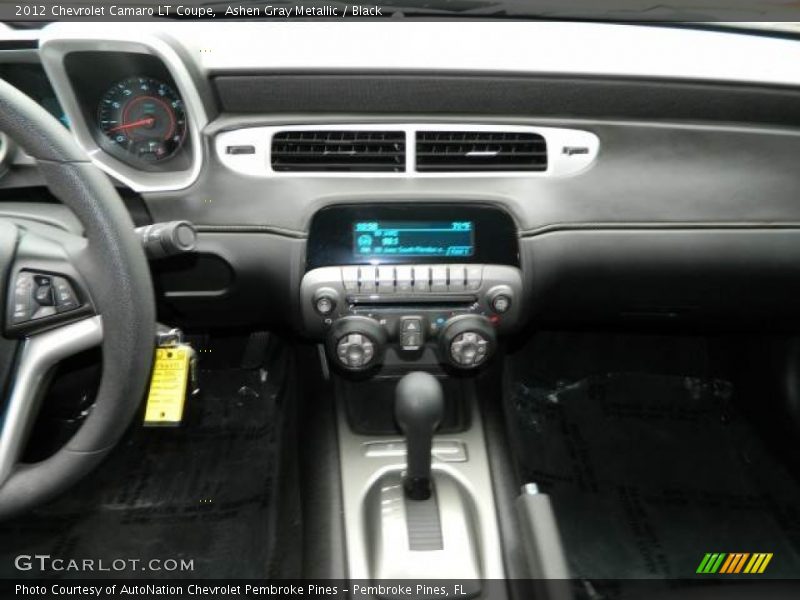 Ashen Gray Metallic / Black 2012 Chevrolet Camaro LT Coupe