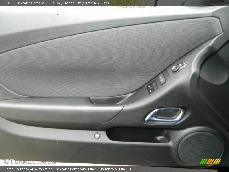 Ashen Gray Metallic / Black 2012 Chevrolet Camaro LT Coupe