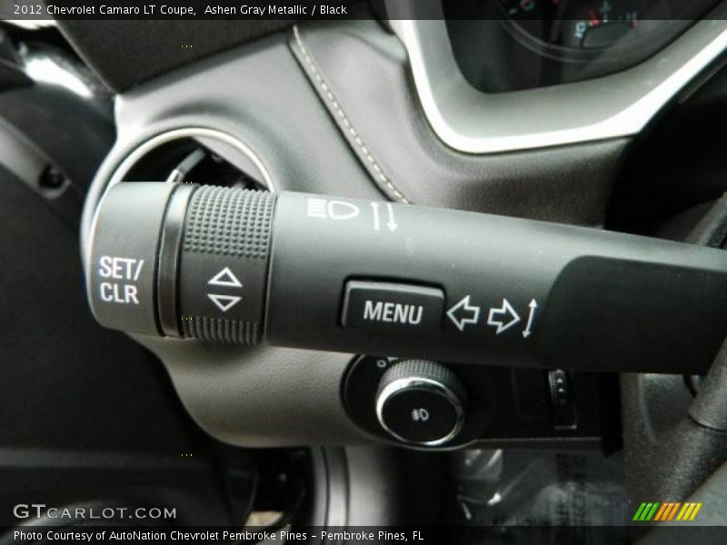 Ashen Gray Metallic / Black 2012 Chevrolet Camaro LT Coupe