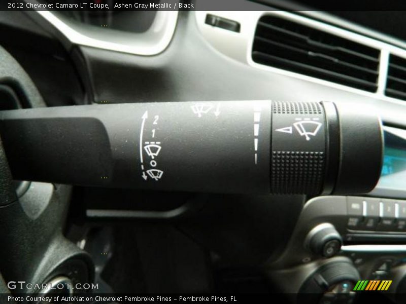 Ashen Gray Metallic / Black 2012 Chevrolet Camaro LT Coupe