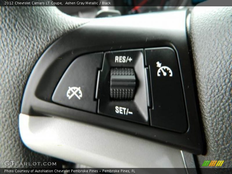 Ashen Gray Metallic / Black 2012 Chevrolet Camaro LT Coupe