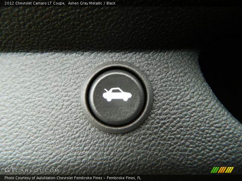 Ashen Gray Metallic / Black 2012 Chevrolet Camaro LT Coupe