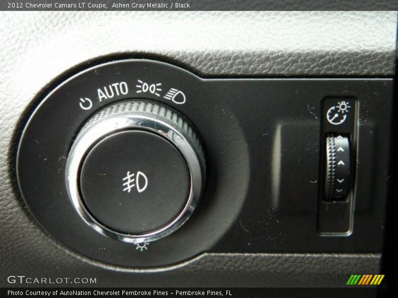 Ashen Gray Metallic / Black 2012 Chevrolet Camaro LT Coupe