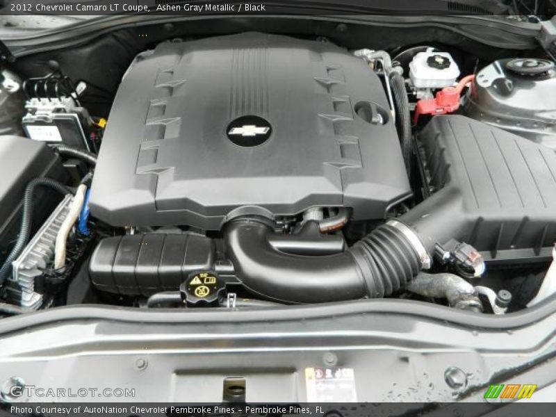 Ashen Gray Metallic / Black 2012 Chevrolet Camaro LT Coupe