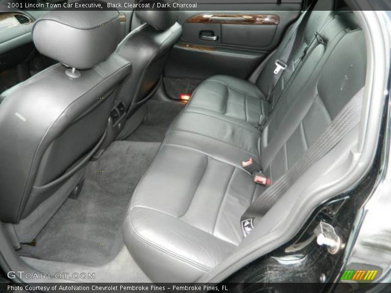 Rear Seat of 2001 Town Car Executive