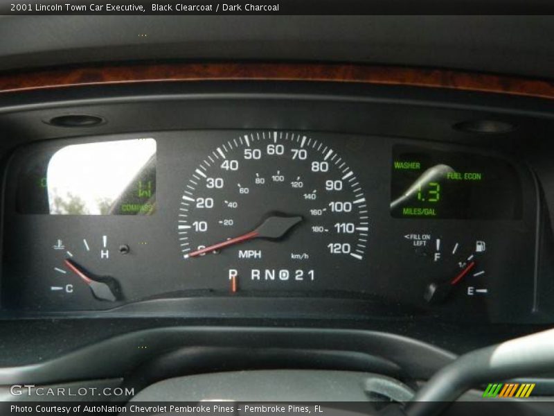  2001 Town Car Executive Executive Gauges