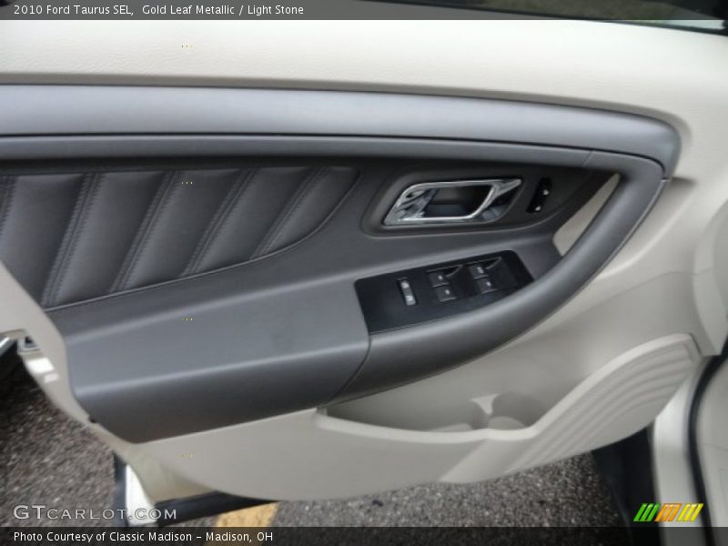 Gold Leaf Metallic / Light Stone 2010 Ford Taurus SEL