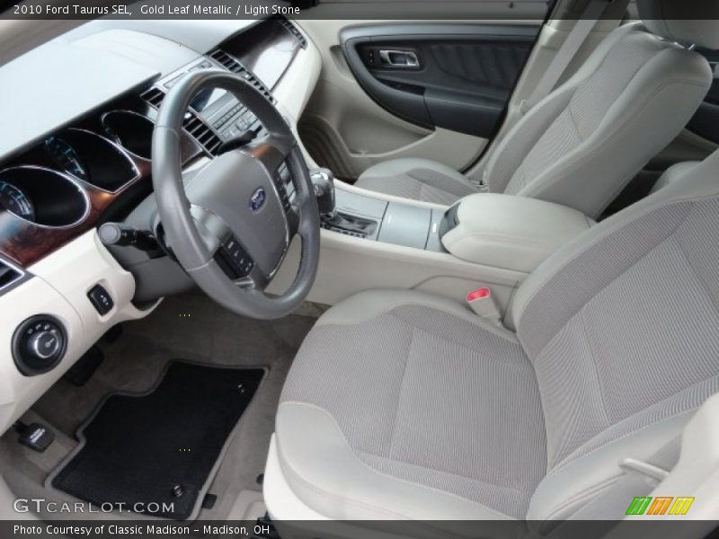 Gold Leaf Metallic / Light Stone 2010 Ford Taurus SEL