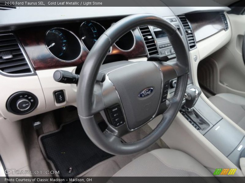 Gold Leaf Metallic / Light Stone 2010 Ford Taurus SEL